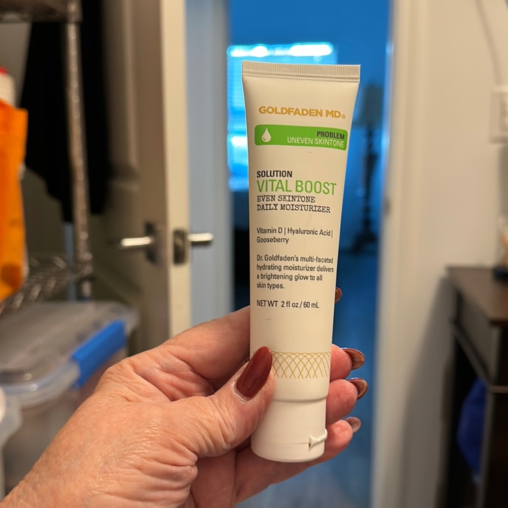 GOLDFADEN MD VITAL BOOST Even Skintone Daily Moisturizer NEW